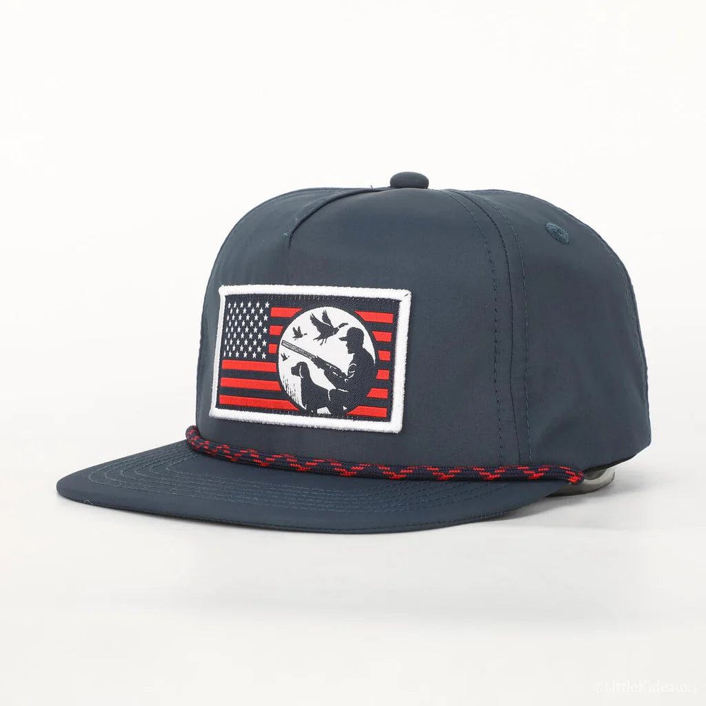 Flag Snapback Hat - Doodlebug's Children's Boutique