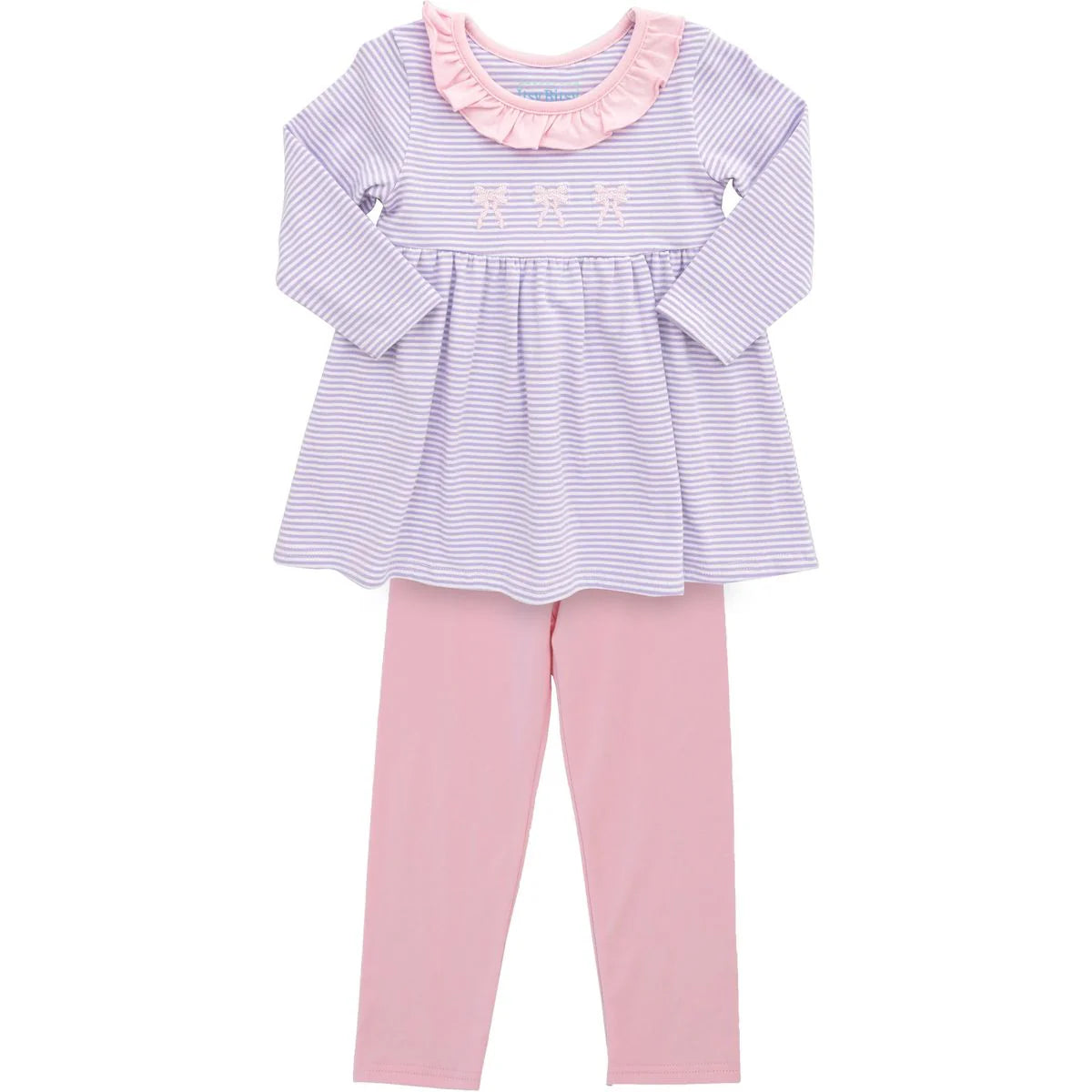 Bow Pants Set - Doodlebug's Children's Boutique