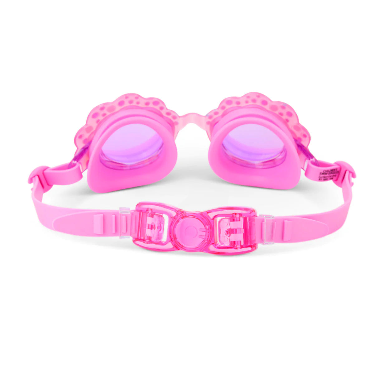 Seashell Pink Shore Swim Goggles - Doodlebug's Children's Boutique