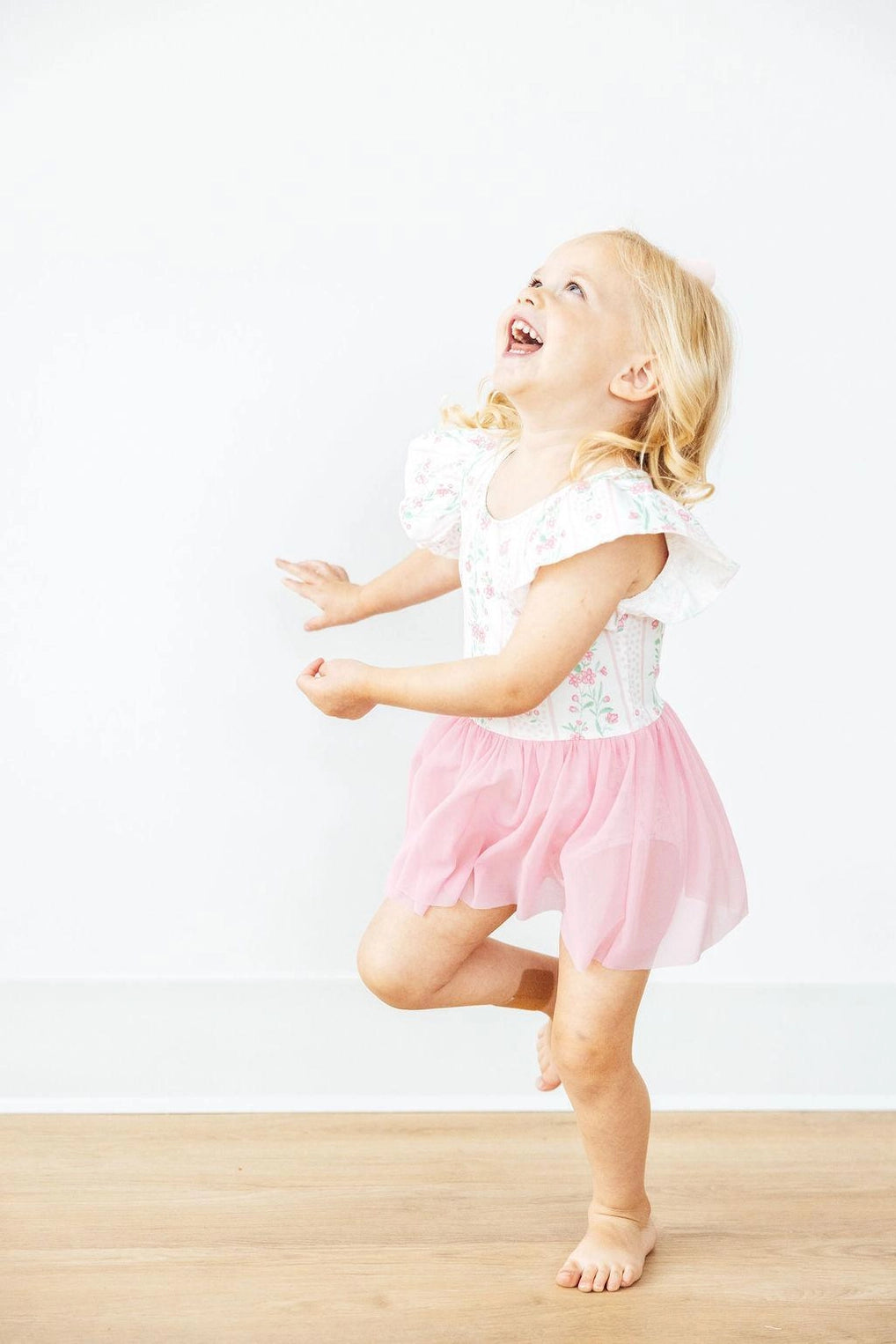 Fancy Florals Twirl Leotard - Doodlebug's Children's Boutique