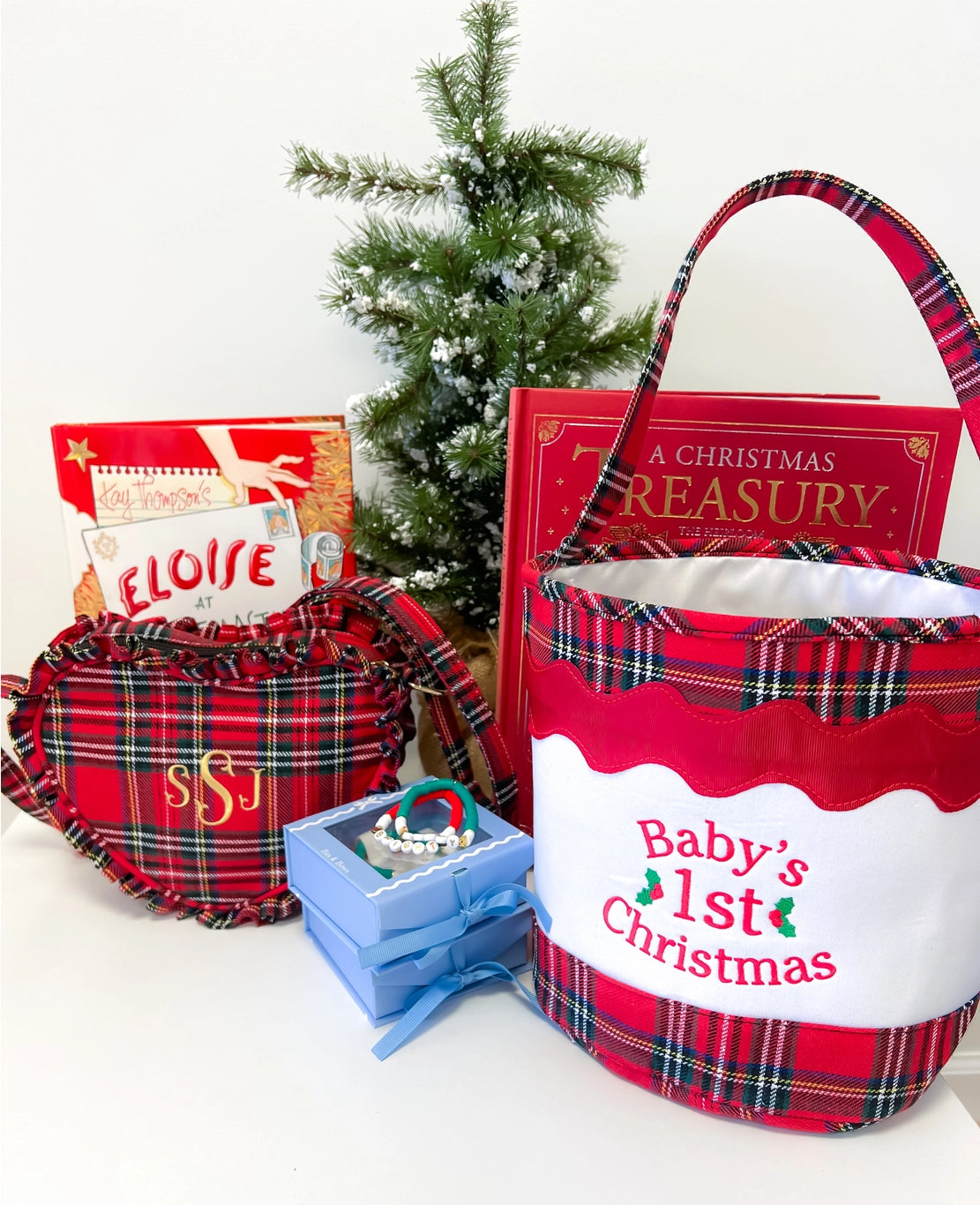 Red Plaid Heart Purse - Doodlebug's Children's Boutique