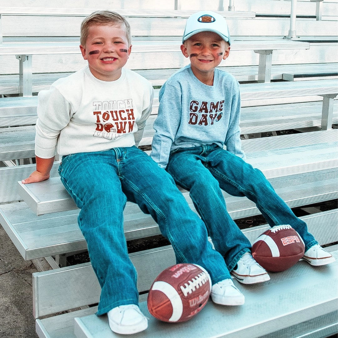 Touchdown Sweatshirt - Doodlebug's Children's Boutique