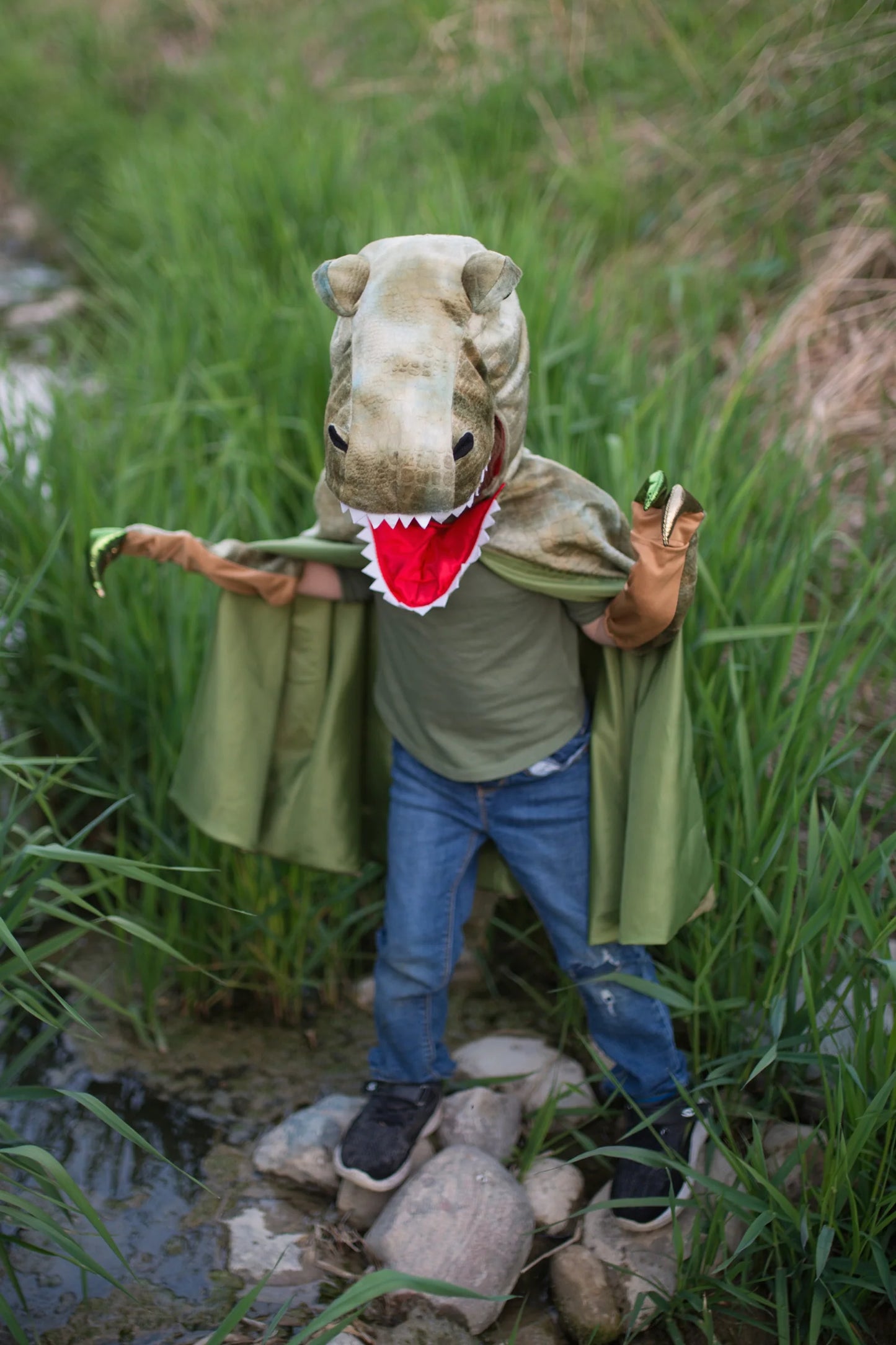 Grandasaurus T-Rex Cape with Claws - Doodlebug's Children's Boutique