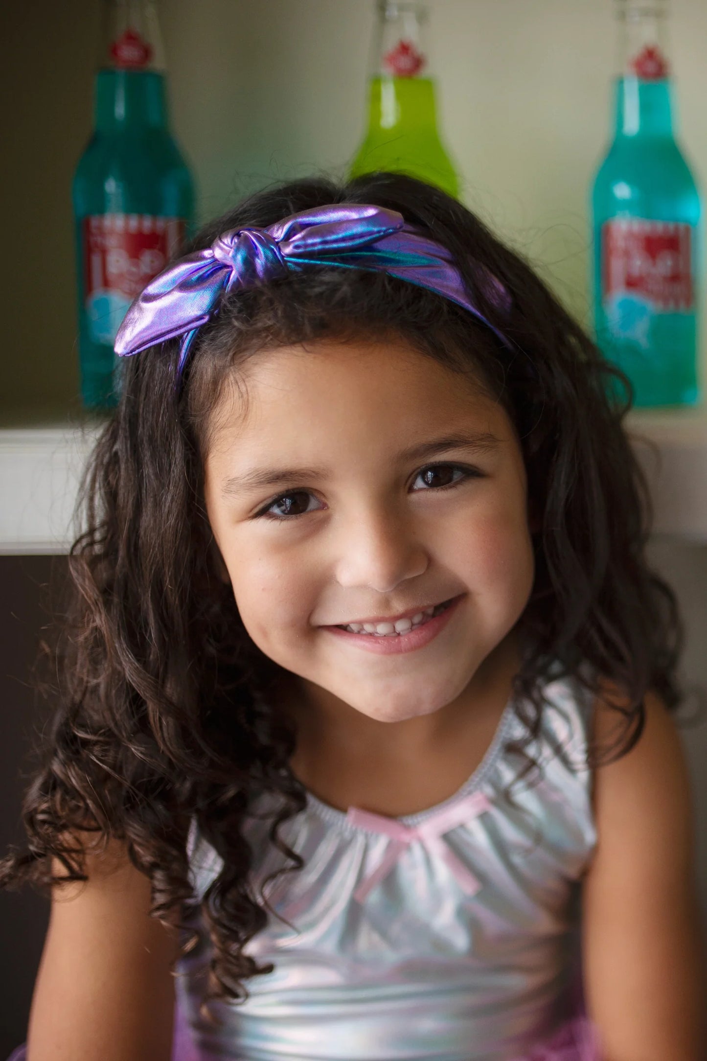 Midnight Metallic Headband - Doodlebug's Children's Boutique