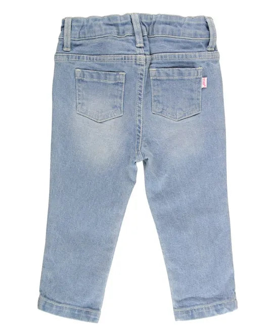 Girls Skinny Jeans in Light Wash - Doodlebug's Children's Boutique