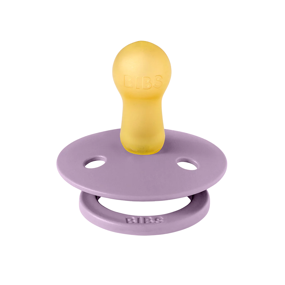 BIBS Pacifier Two Pack in Lavender and Baby Pink - Doodlebug's Children's Boutique