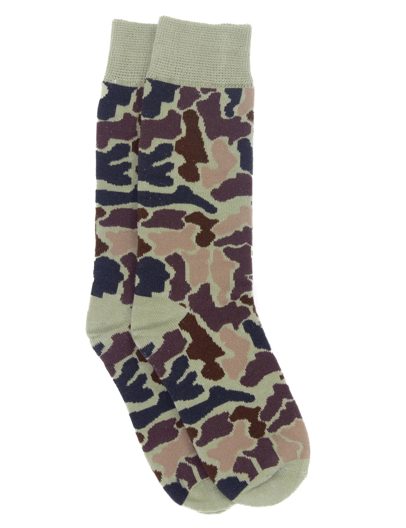 Vintage Camo Lucky Duck Socks - Doodlebug's Children's Boutique