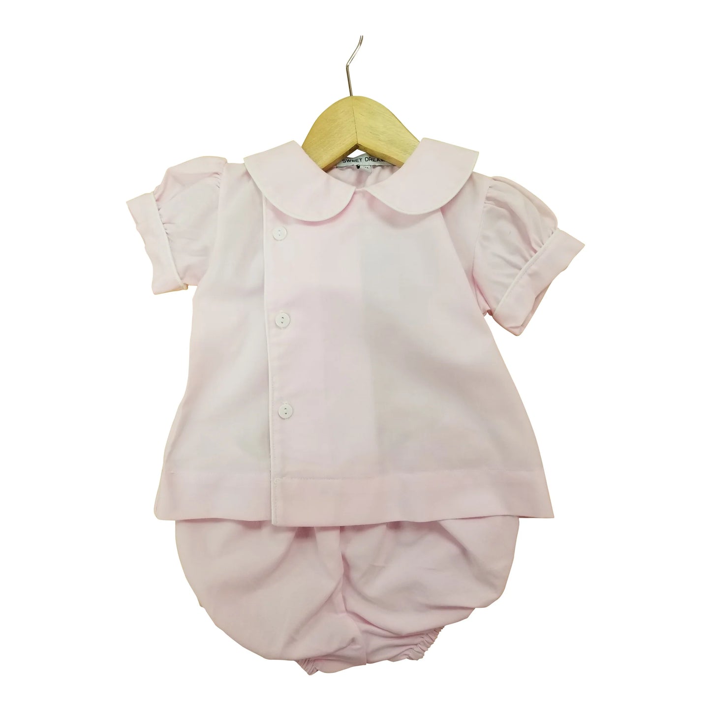 Pink Diaper Set - Doodlebug's Children's Boutique