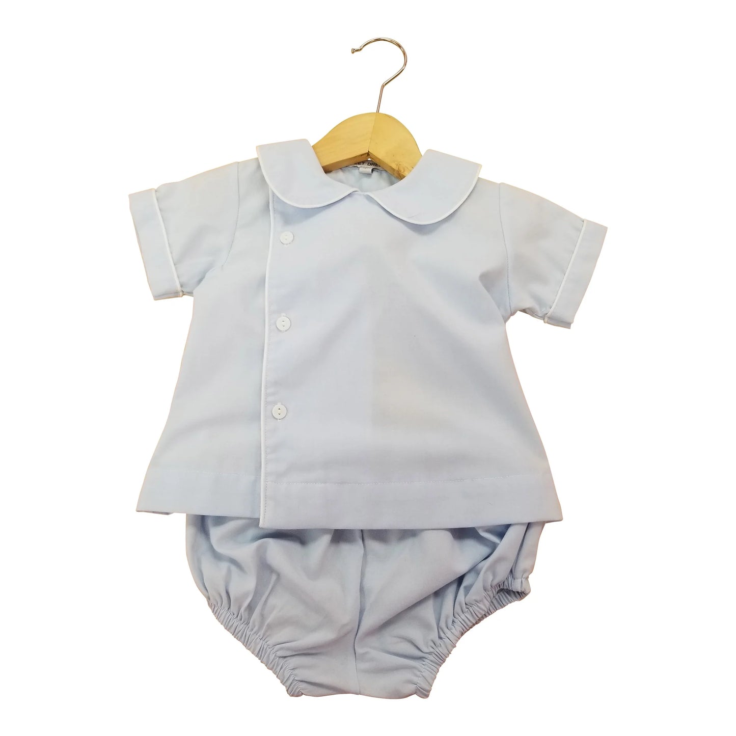 Blue Diaper Set - Doodlebug's Children's Boutique