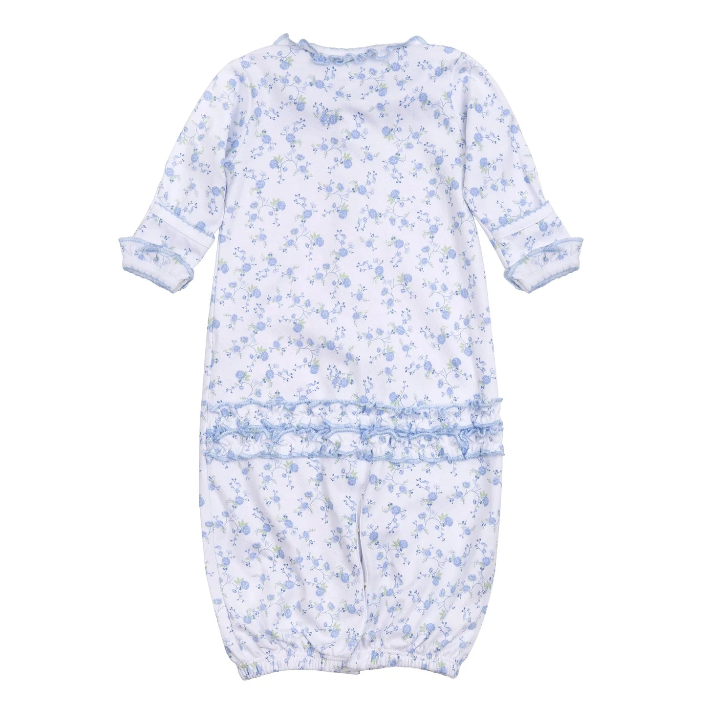 Skylar's Classics Printed Ruffle Converter Gown - Doodlebug's Children's Boutique