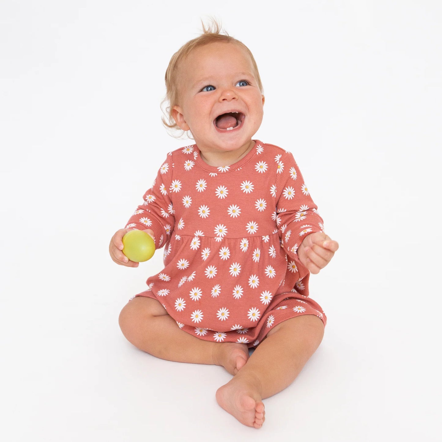 Simple Dress and Bloomer in Daisy Dot - Doodlebug's Children's Boutique