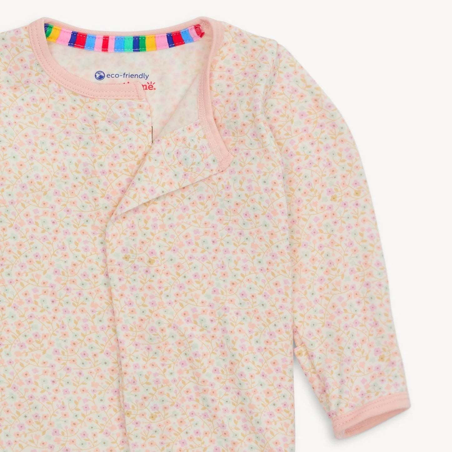 Preemie Bedford Floral Modal Magnetic Footie - Doodlebug's Children's Boutique