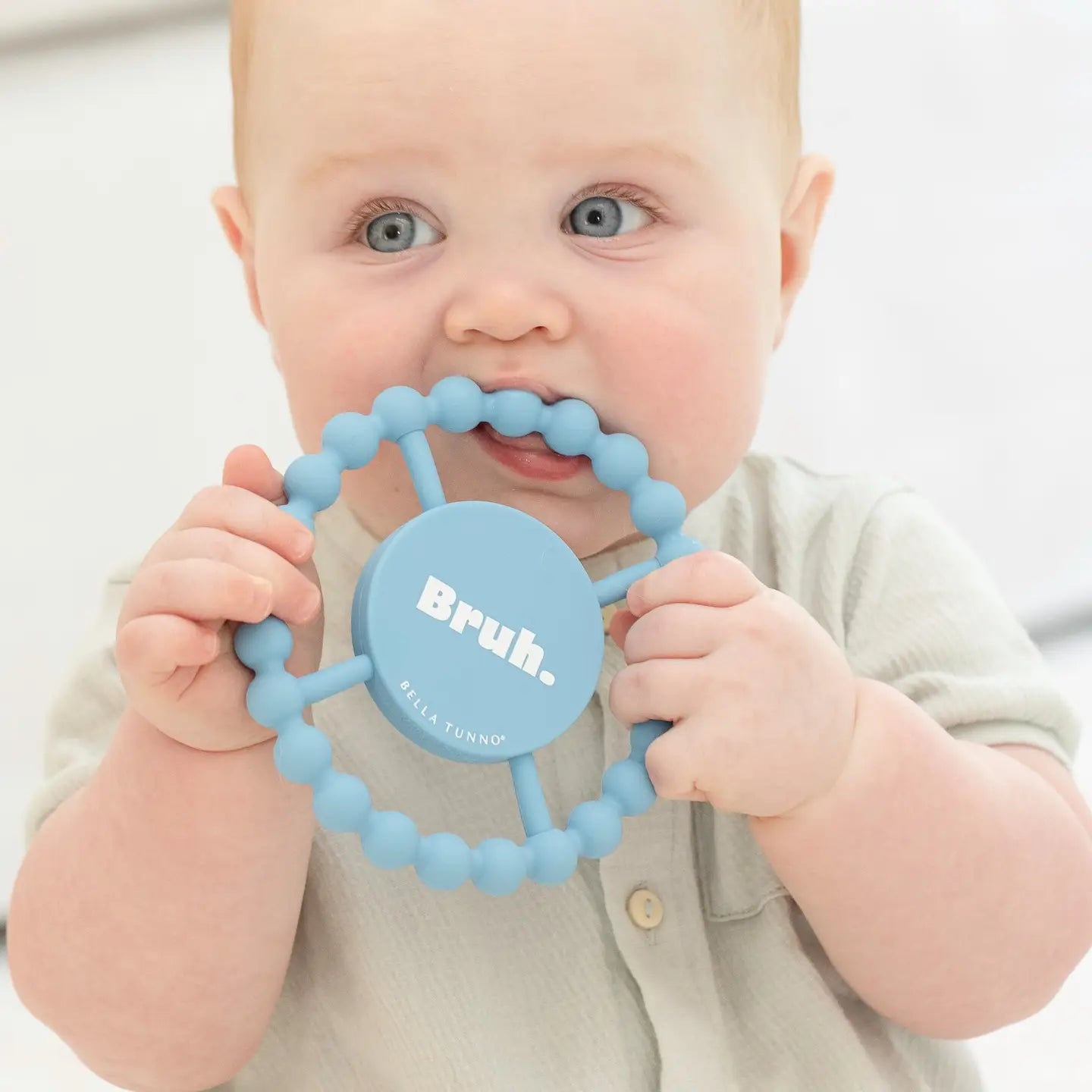 Bruh Happy Teether - Doodlebug's Children's Boutique