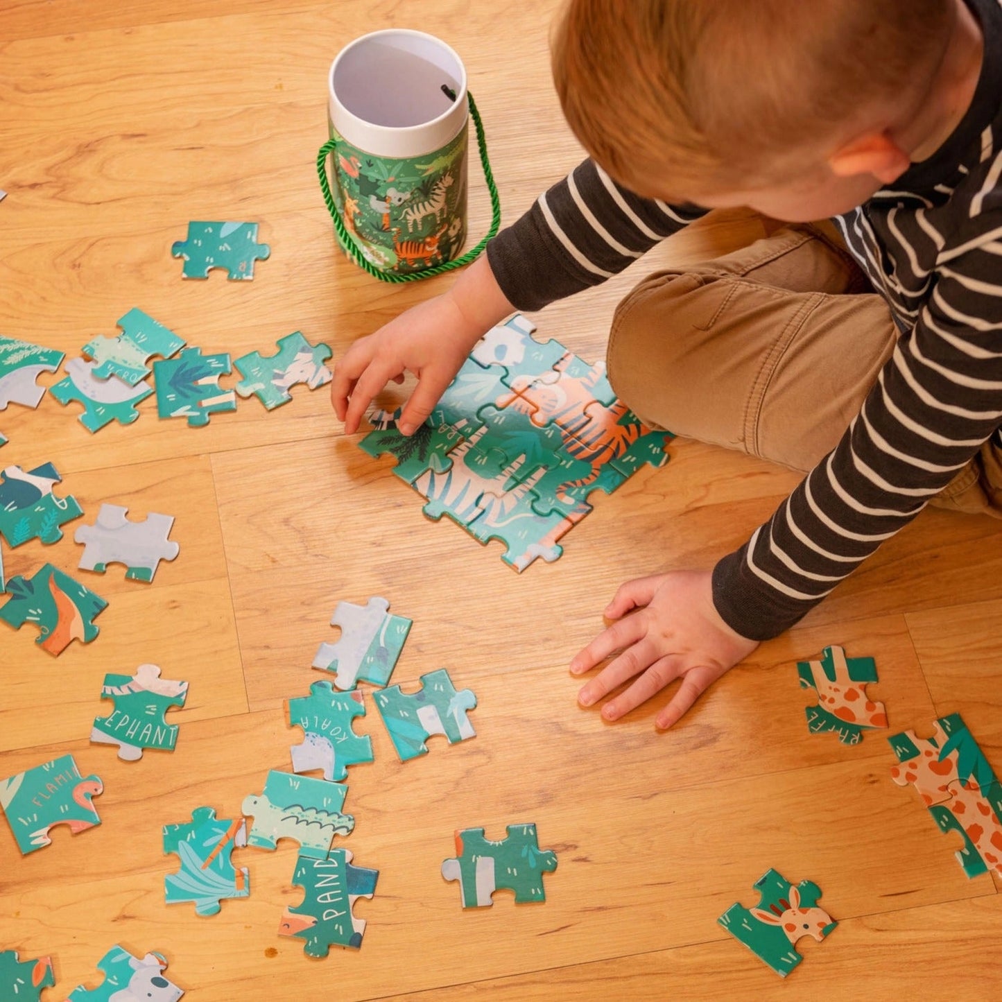 Animal Kingdom Puzzle - Doodlebug's Children's Boutique