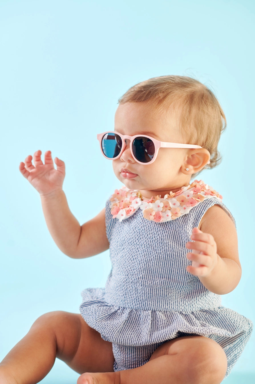 Ballerina Pink Keyhole Sunglasses - Doodlebug's Children's Boutique