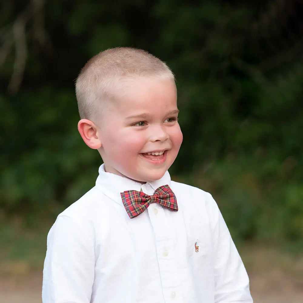 Large Bow Tie in Gloria - Doodlebug's Children's Boutique