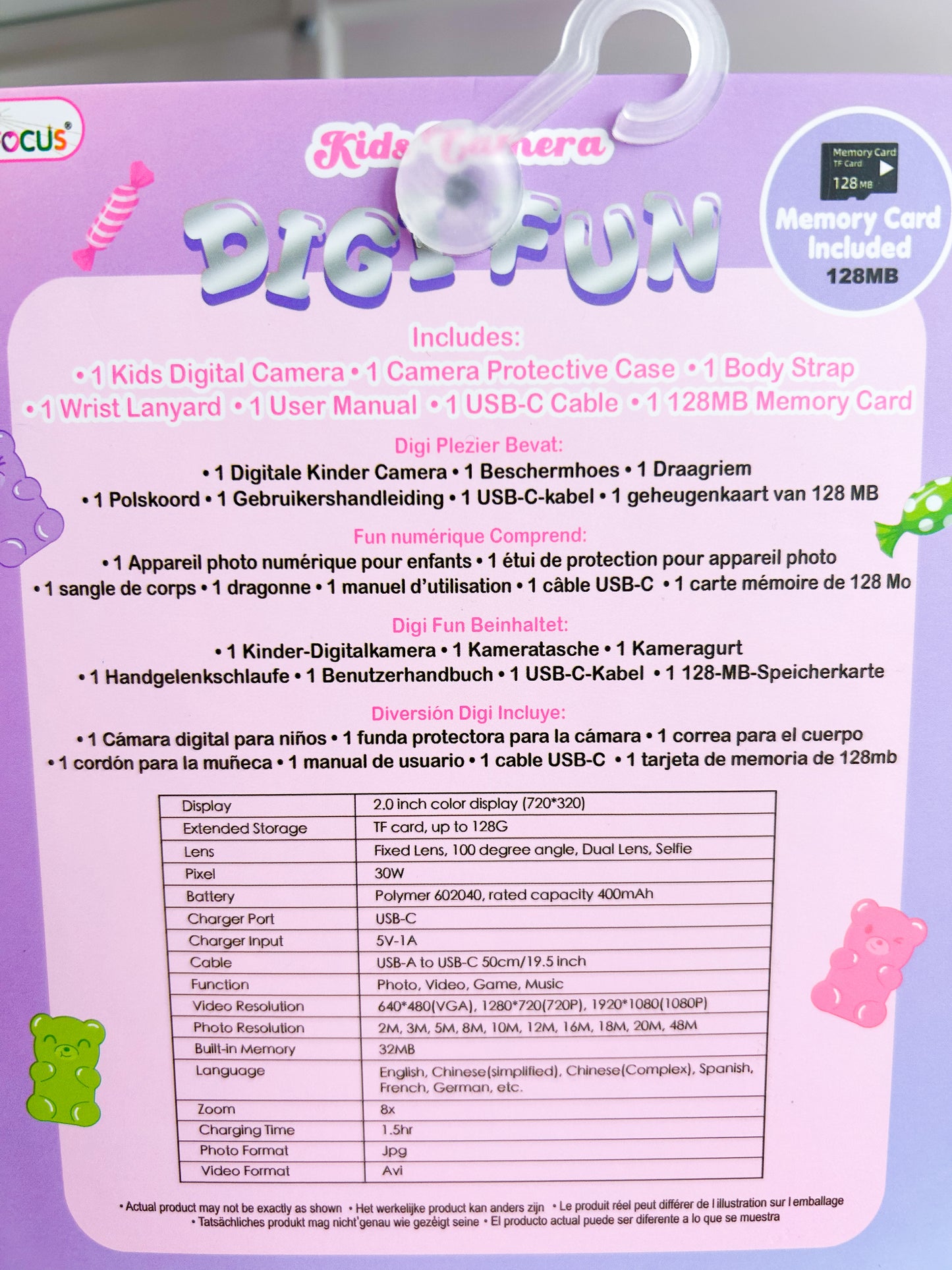 Sugar Crush Digi Fun Kid's Camera - Doodlebug's Children's Boutique