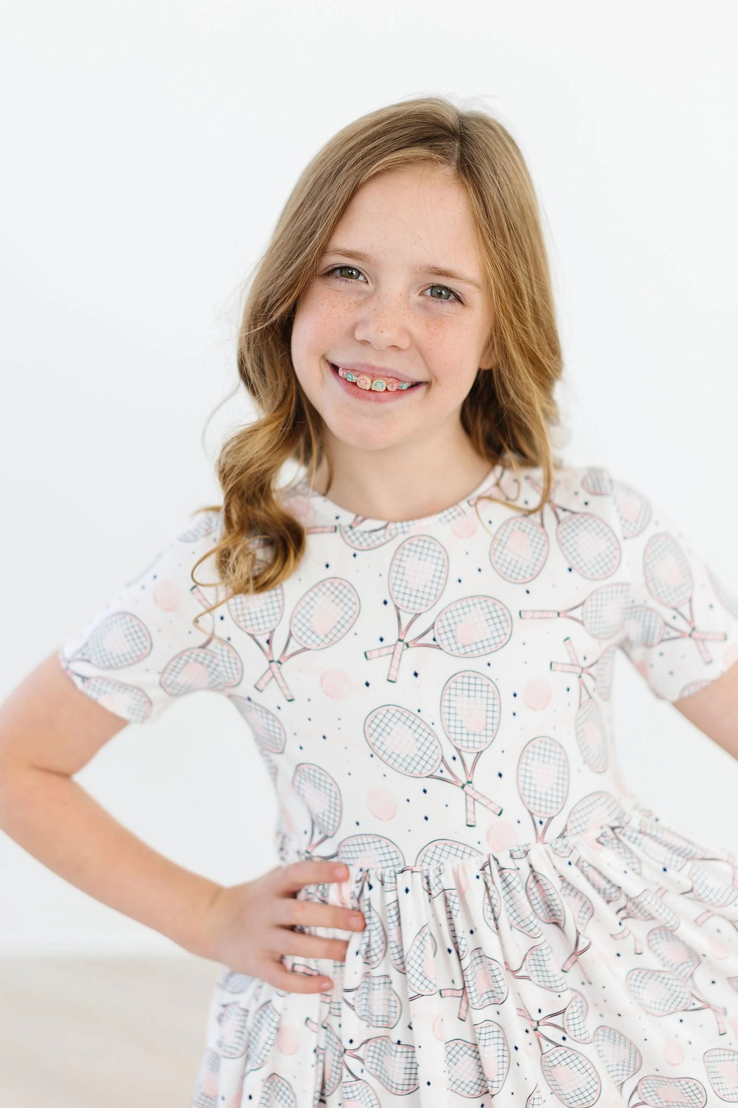 Game, Set, Match Pocket Twirl Dress - Doodlebug's Children's Boutique