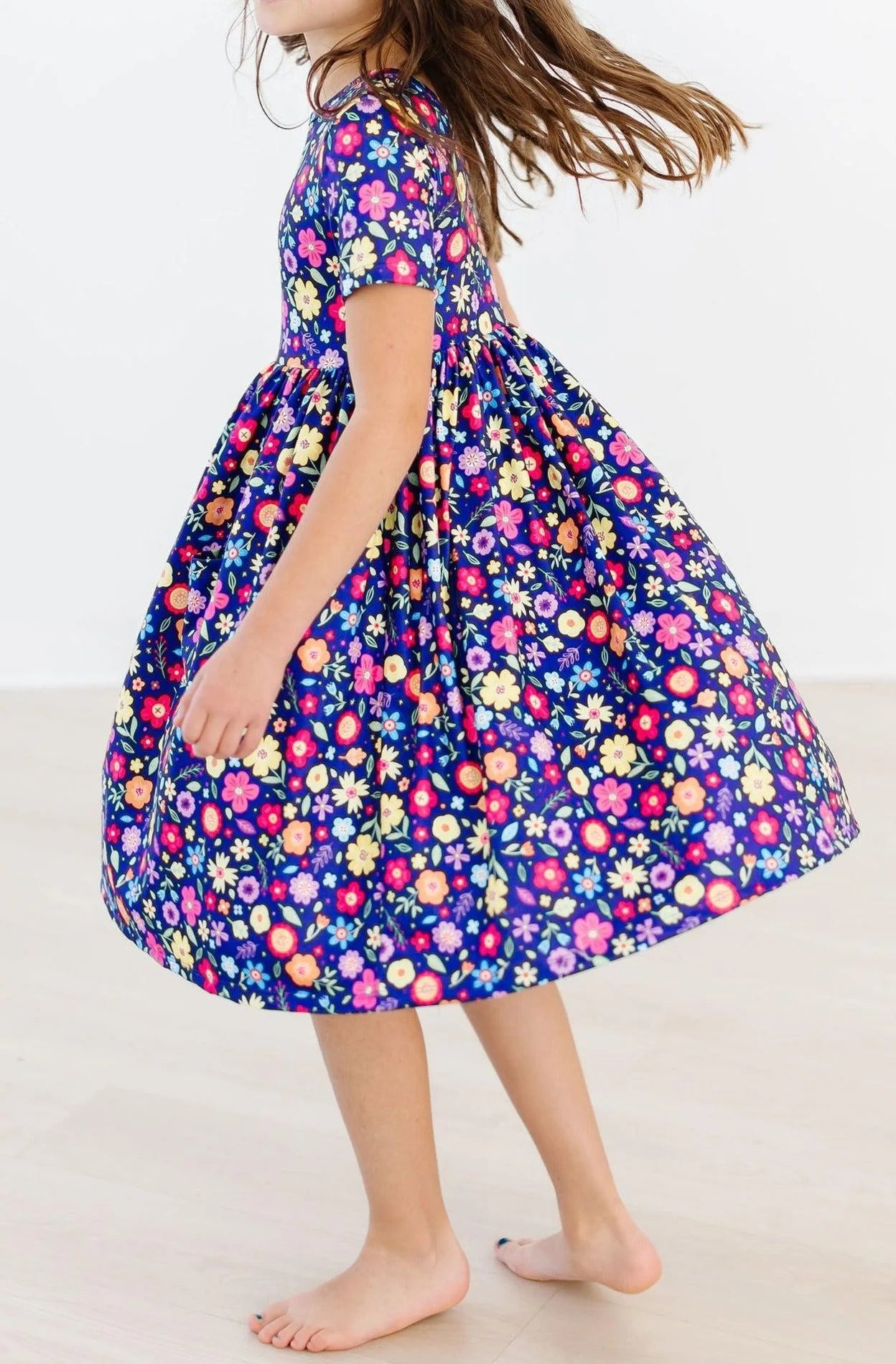 Pick a Posy Pocket Twirl Dress - Doodlebug's Children's Boutique