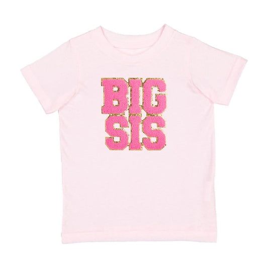 Big Sis Patch Shirt  - Doodlebug's Children's Boutique