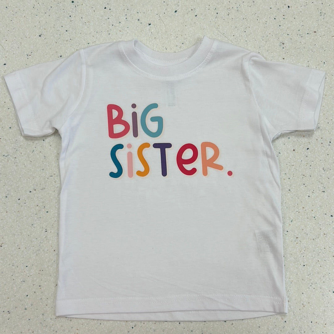 Big Sister Tee - Doodlebug's Children's Boutique