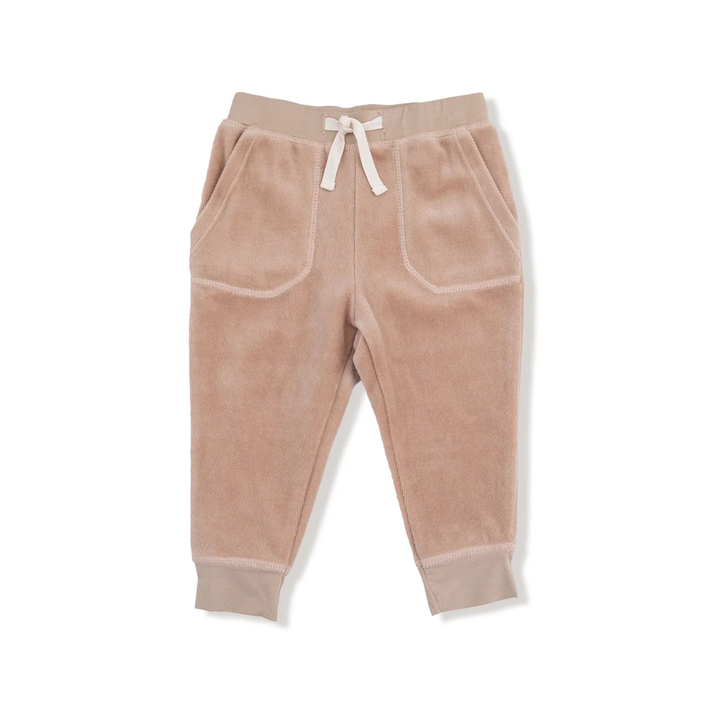 Velour Teddy Bear Raglan Sweatshirt and Jogger Set - Doodlebug's Children's Boutique