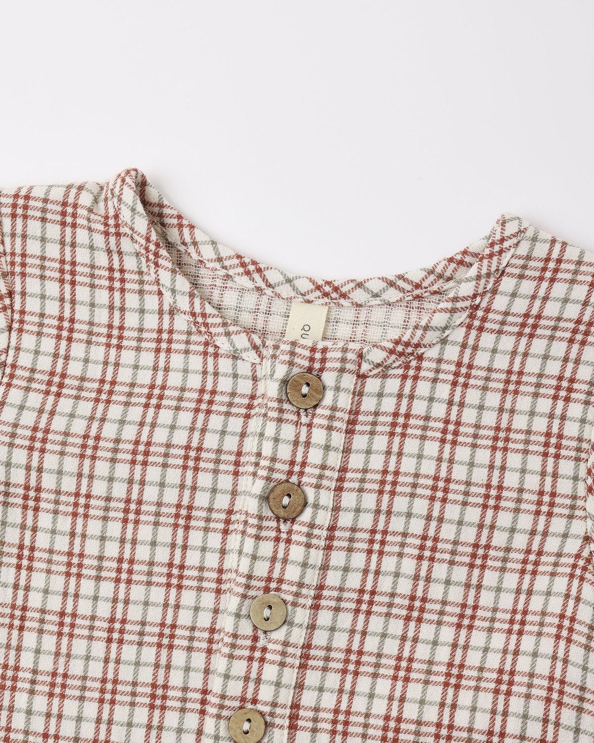 Woven Jumpsuit in Christmas Plaid - Doodlebug's Children's Boutique