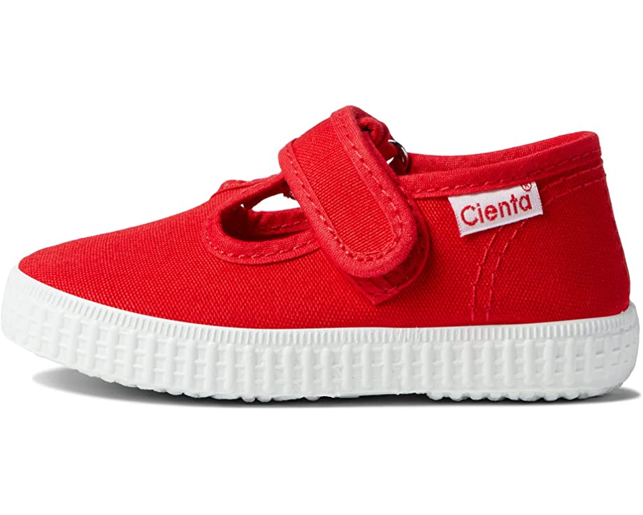 Red Velcro T-Strap Shoe - Doodlebug's Children's Boutique