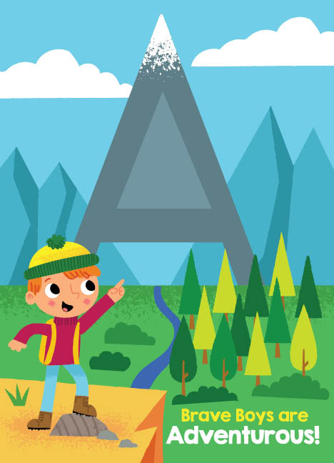 The A-Z Devotional Journal & Sketchbook for Brave Boys - Doodlebug's Children's Boutique