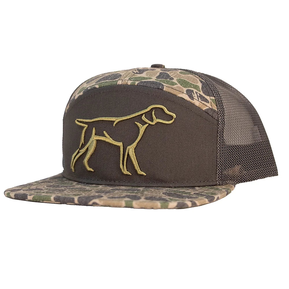 Backwoods Camo 3D Puff Dog Hat - Doodlebug's Children's Boutique