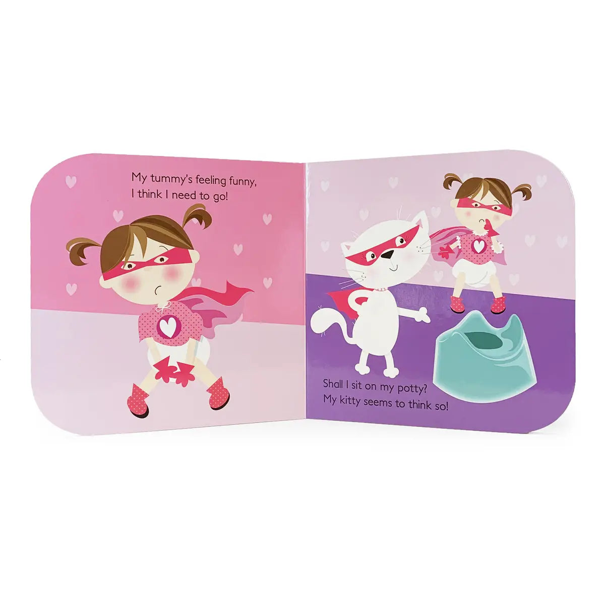 Potty Superhero Book for Girls - Doodlebug's Children's Boutique