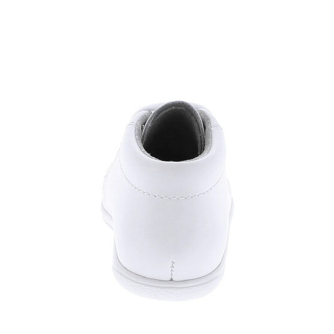 Angel Shoe in White Leather - Doodlebug's Children's Boutique