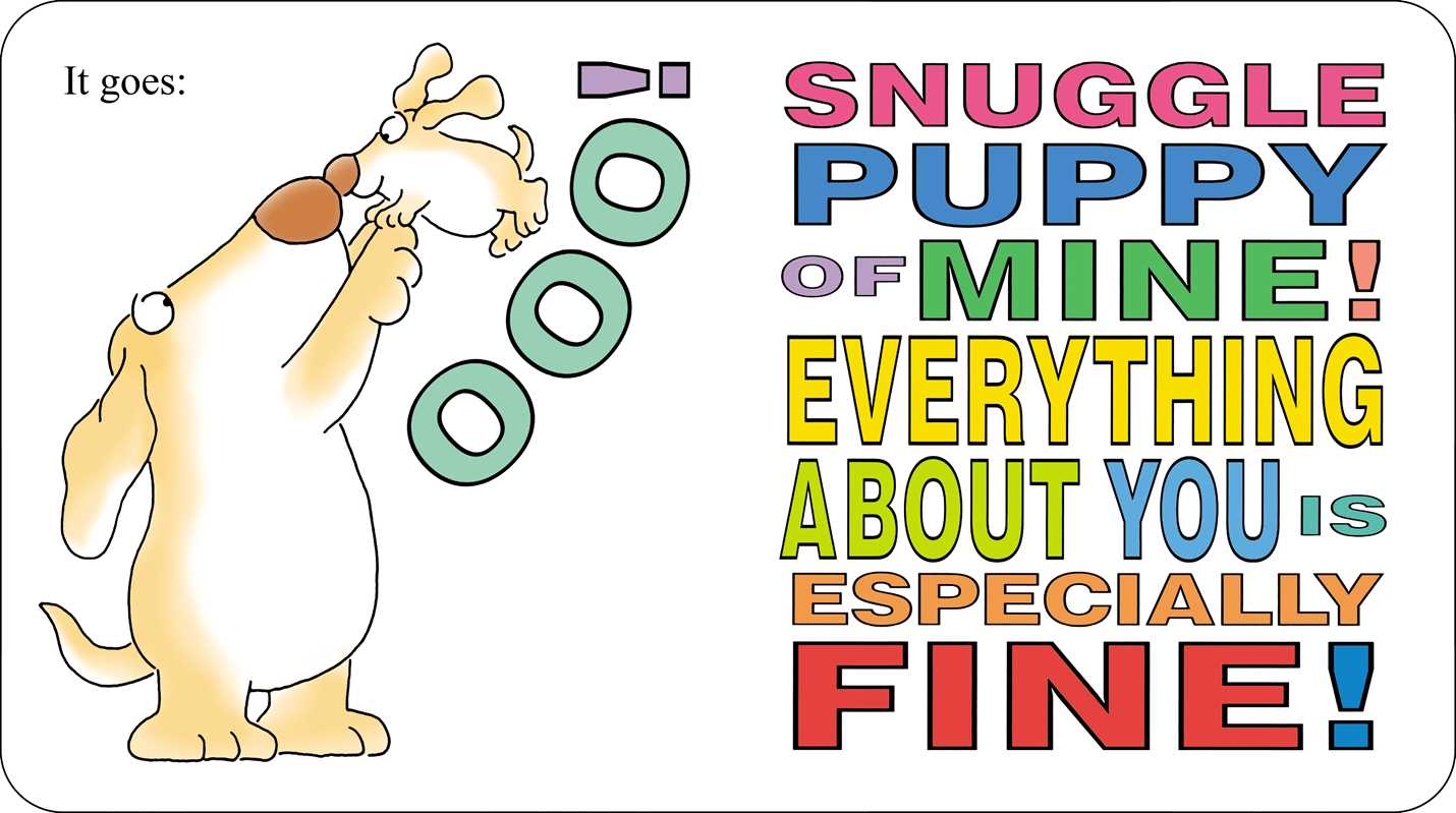 Snuggle Puppy Book - Doodlebug's Children's Boutique