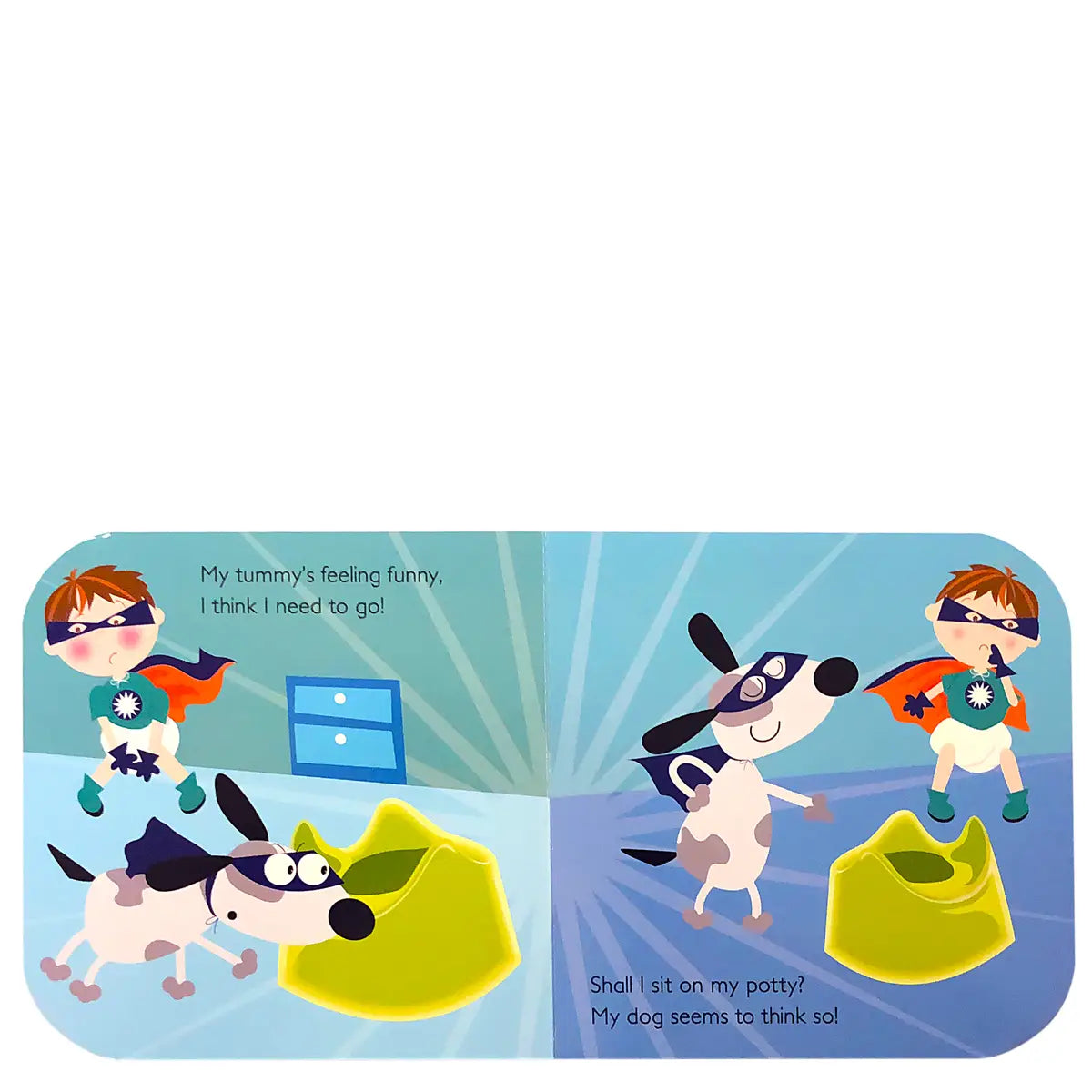 Potty Superhero Book for Boys - Doodlebug's Children's Boutique