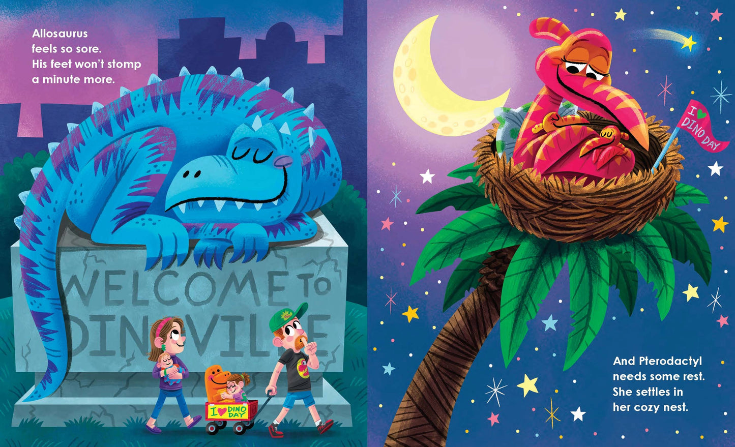 Dinosaur Day Book - Doodlebug's Children's Boutique