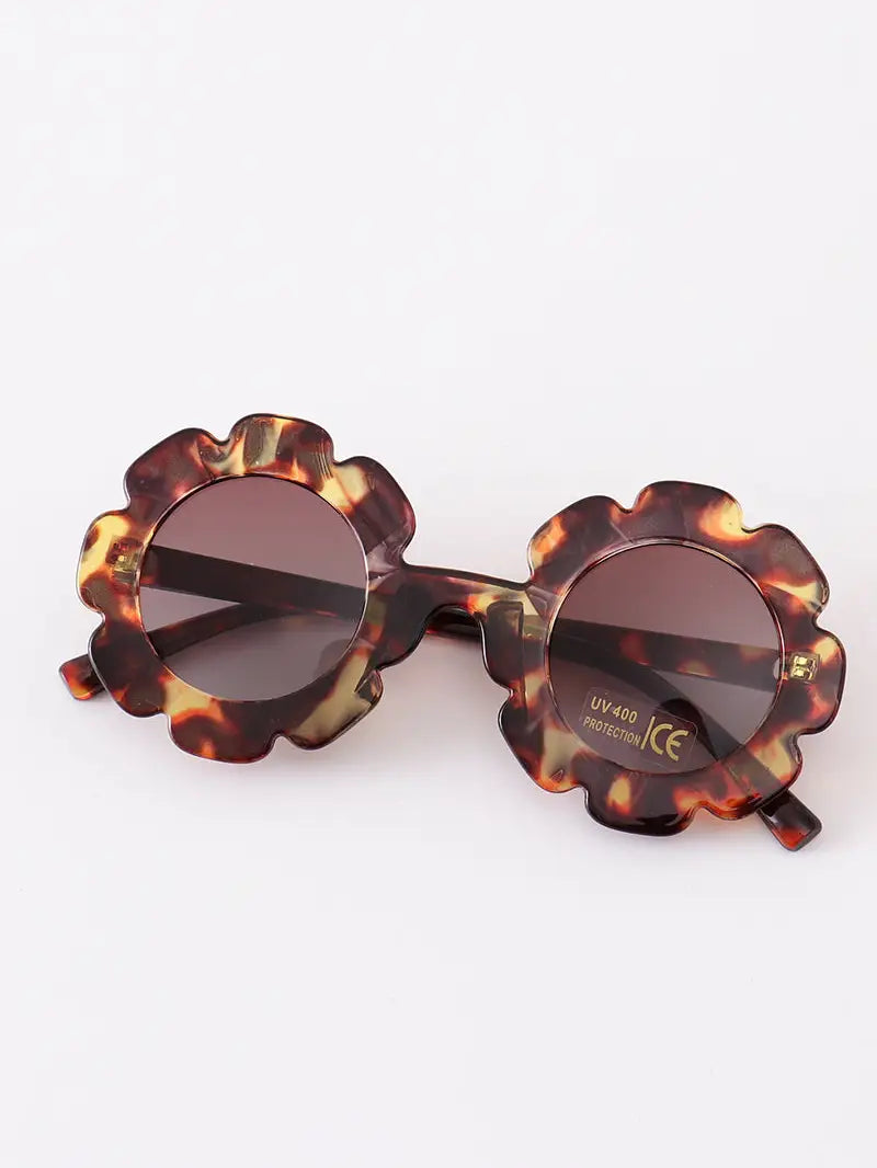 Tortoise Shell Groovy Sunglasses - Doodlebug's Children's Boutique
