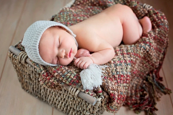 Grey Going Home Crochet Hat - Doodlebug's Children's Boutique