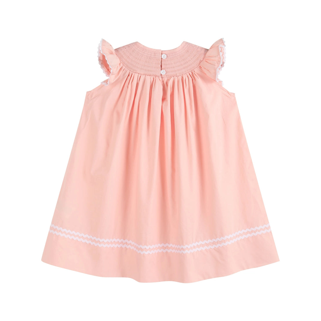 Mauve Easter Bunny Bishop Dress - Doodlebug's Children's Boutique