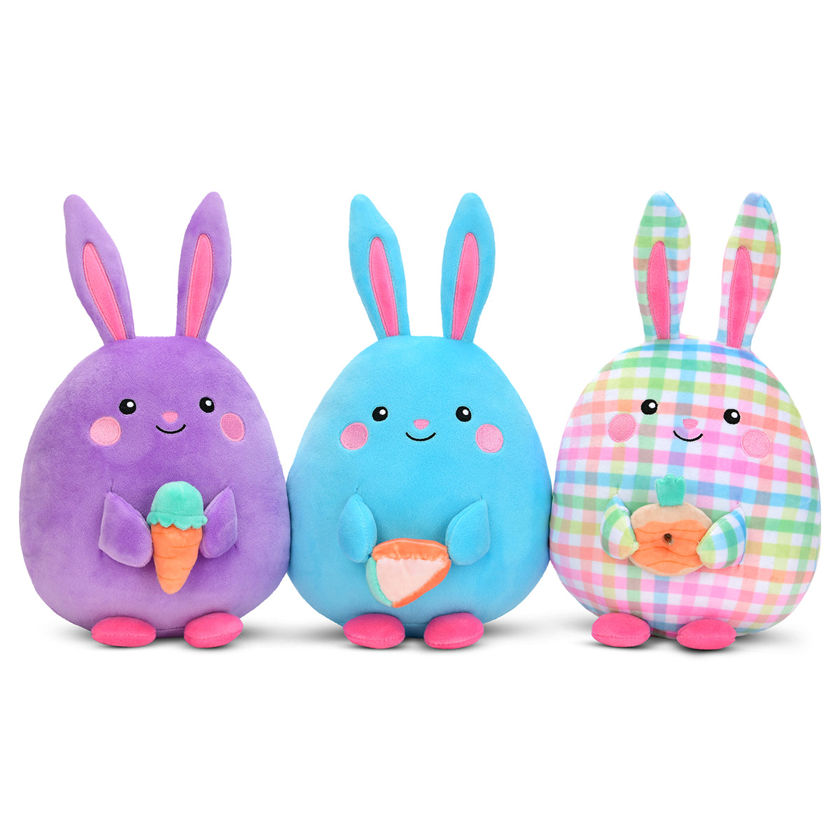 Easter Bunnies Plush - Doodlebug's Children's Boutique