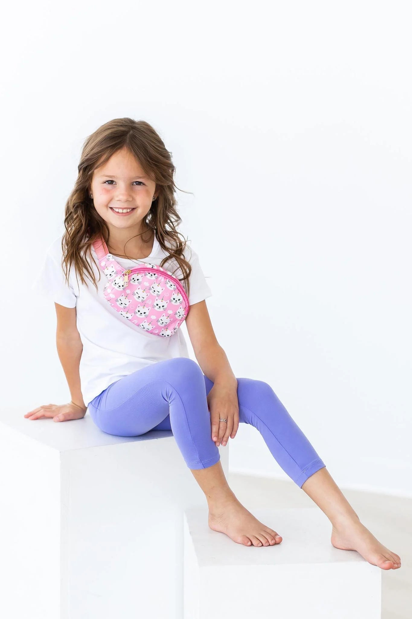 Periwinkle Leggings - Doodlebug's Children's Boutique