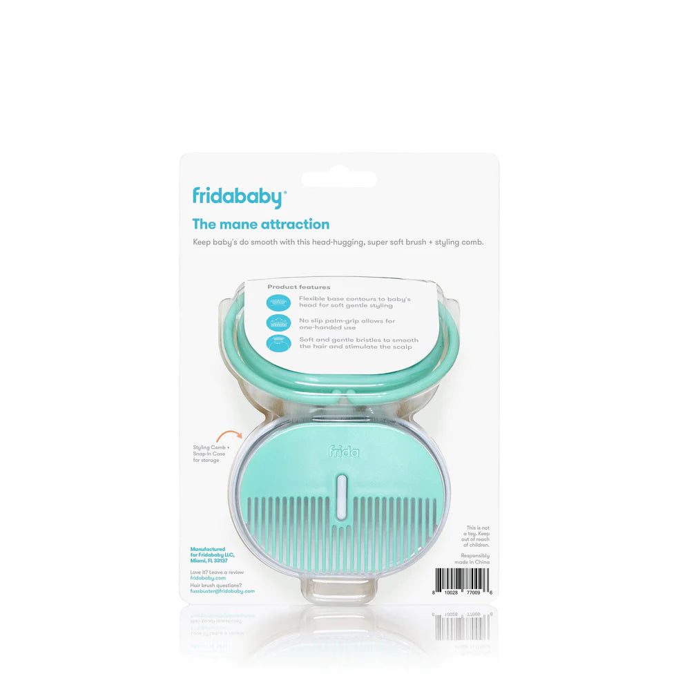 Head Hugging Hairbrush + Comb Set - Doodlebug's Children's Boutique