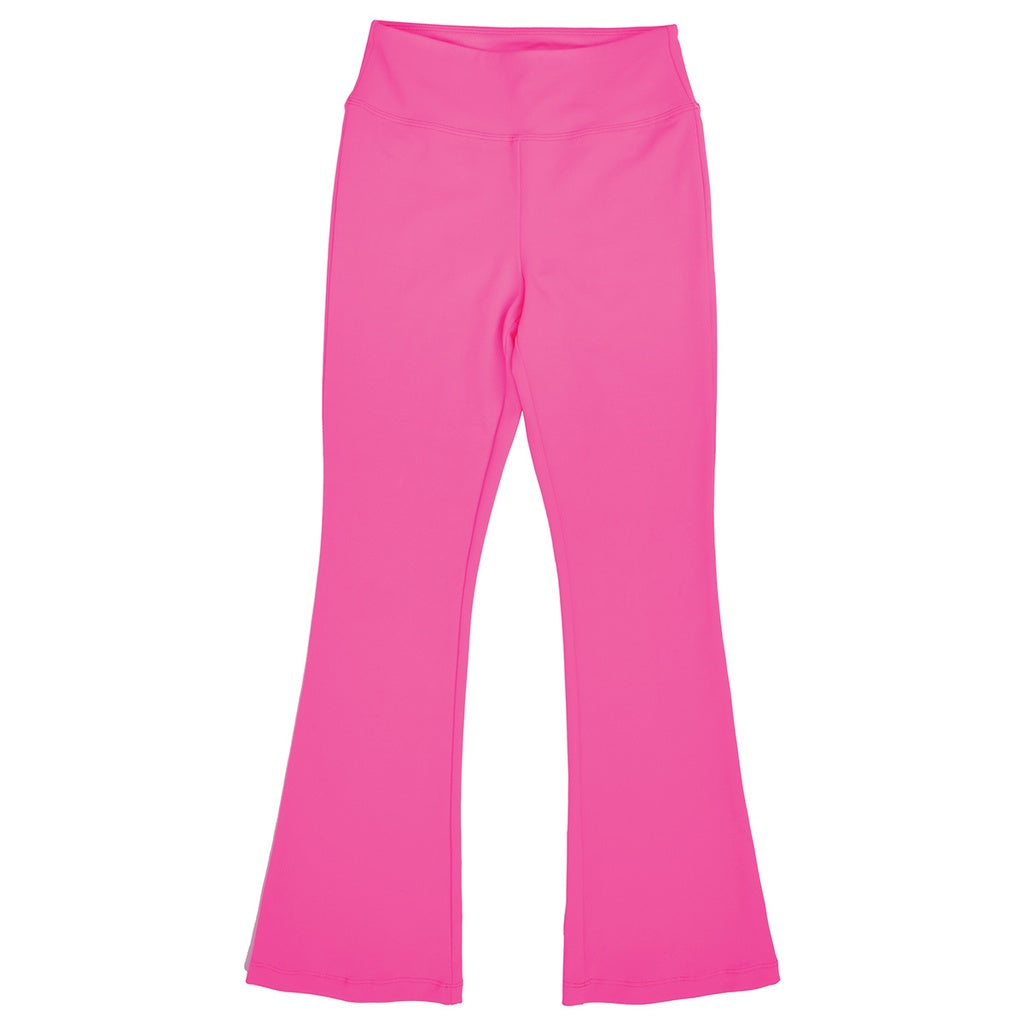Pretty Pink Flare Leggings - Doodlebug's Children's Boutique