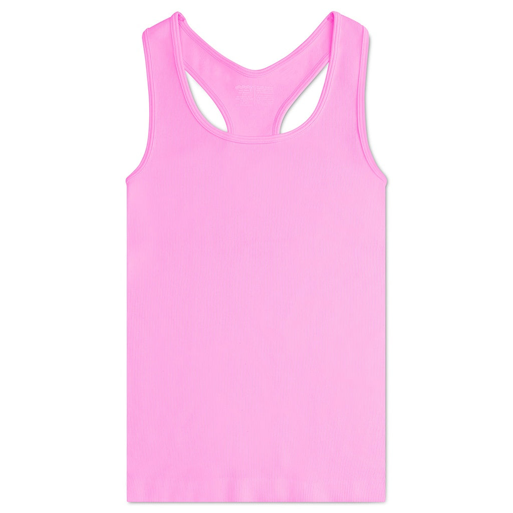 Rose Ribbed Racerback Tank - Doodlebug's Children's Boutique
