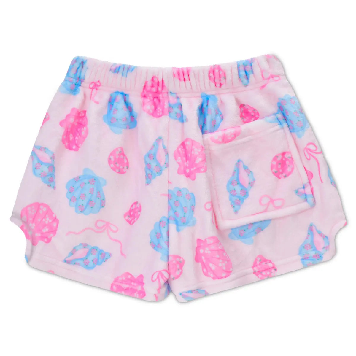Seashells Plush Shorts - Doodlebug's Children's Boutique