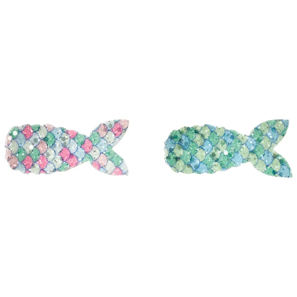Mermaid Hair Clips - Doodlebug's Children's Boutique