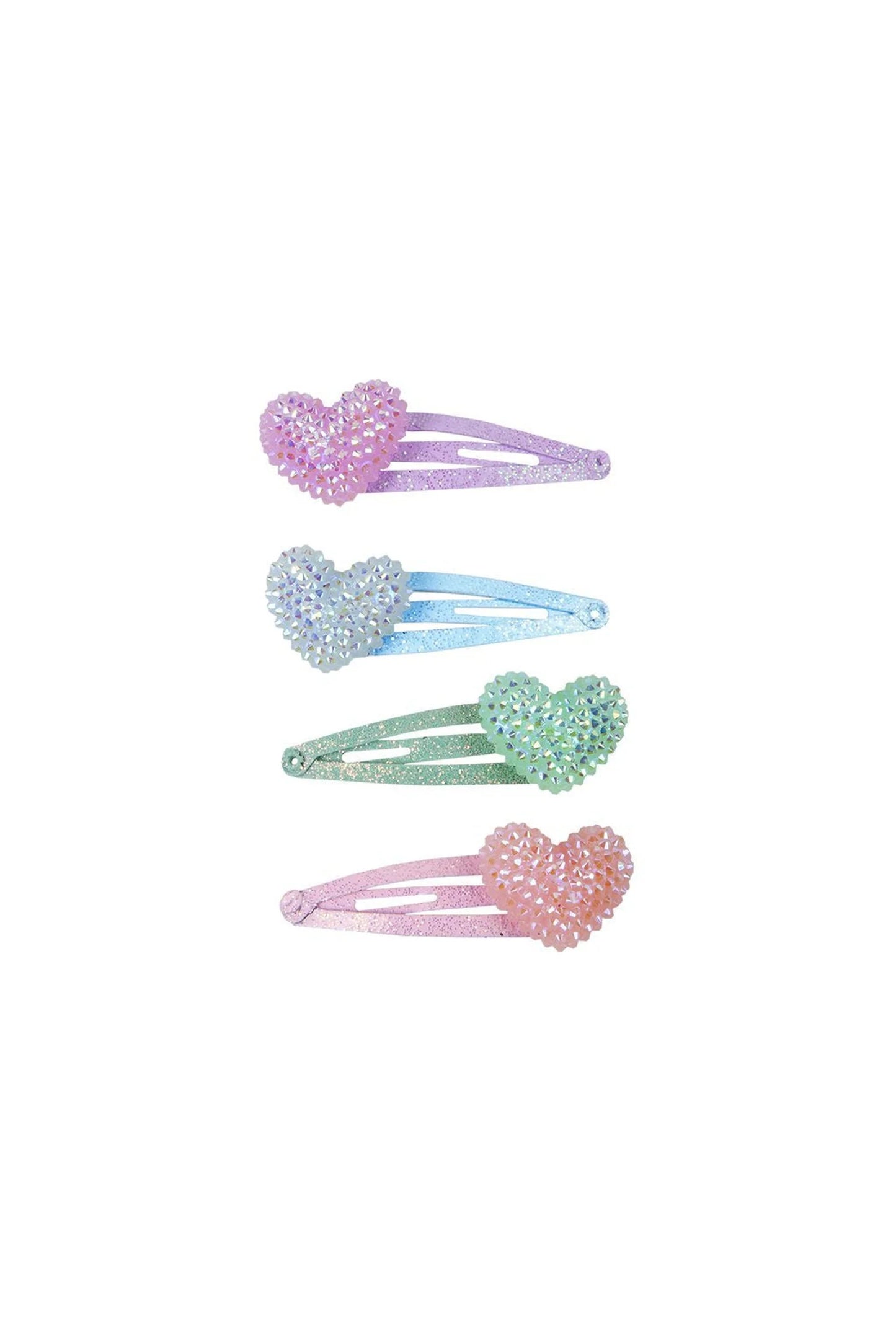 Sparkle Heart Bobble Hairclip - Doodlebug's Children's Boutique