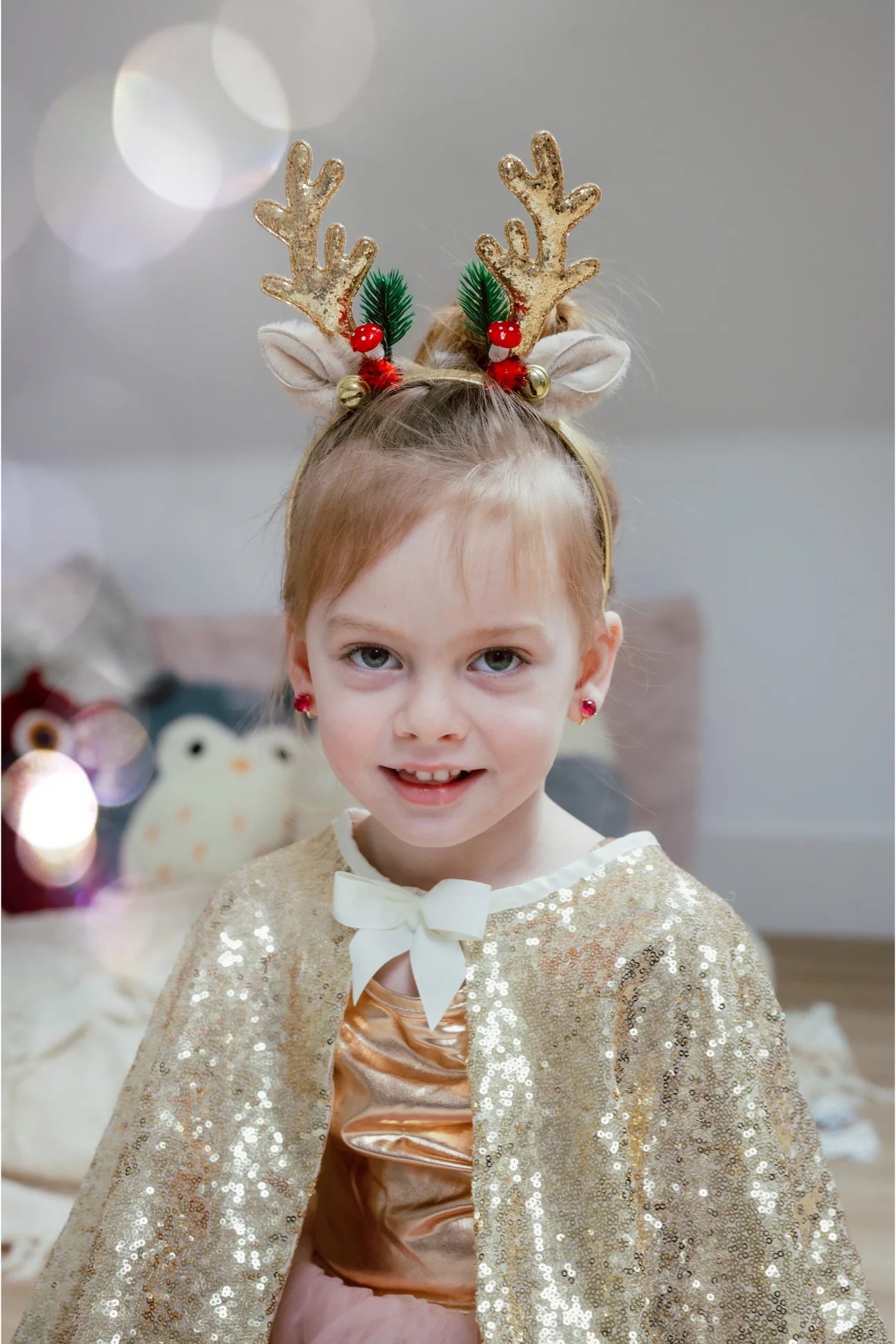 Holiday Rudolph Headband - Doodlebug's Children's Boutique