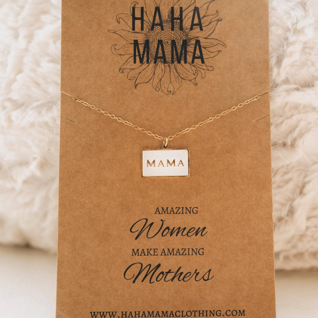 Mama Pendant Necklace - Doodlebug's Children's Boutique