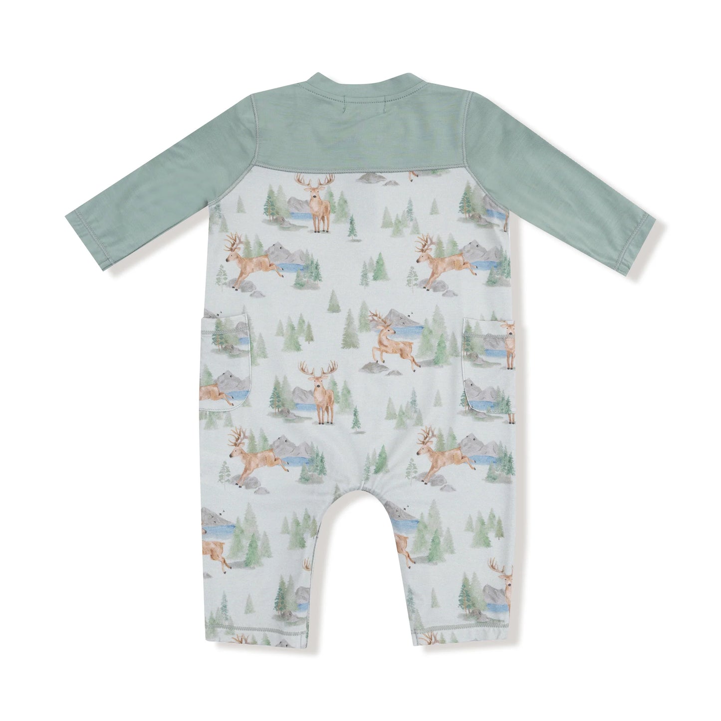 Buck Deer Romper - Doodlebug's Children's Boutique