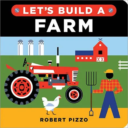 Lets Build A Farm Book - Doodlebug's Children's Boutique